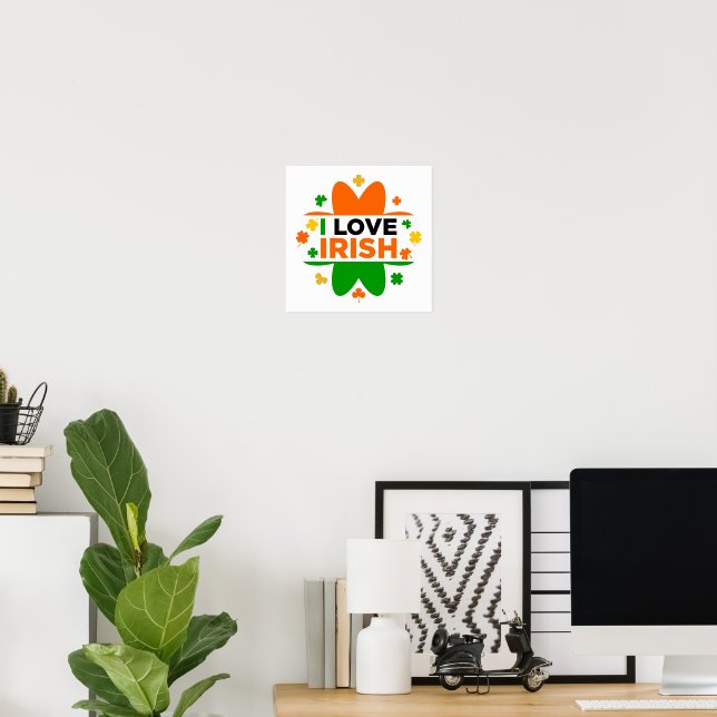 Affiche Love Irish (Bureau à domicile)