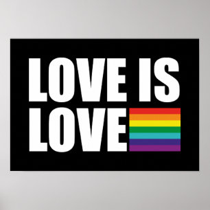 Affiche Love is Love