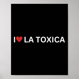 Affiche Love La Toxica Y El Toxico Funny Hispanic Couple L