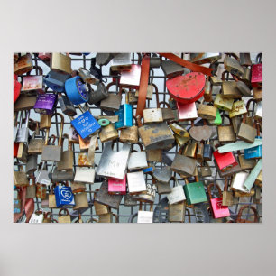 Affiche Love locks