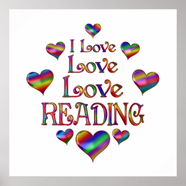 Affiche Love Reading (Devant)