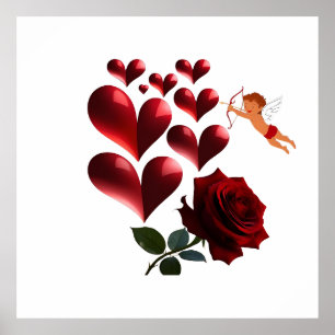 Affiche Love & Romance - Saint Valentin