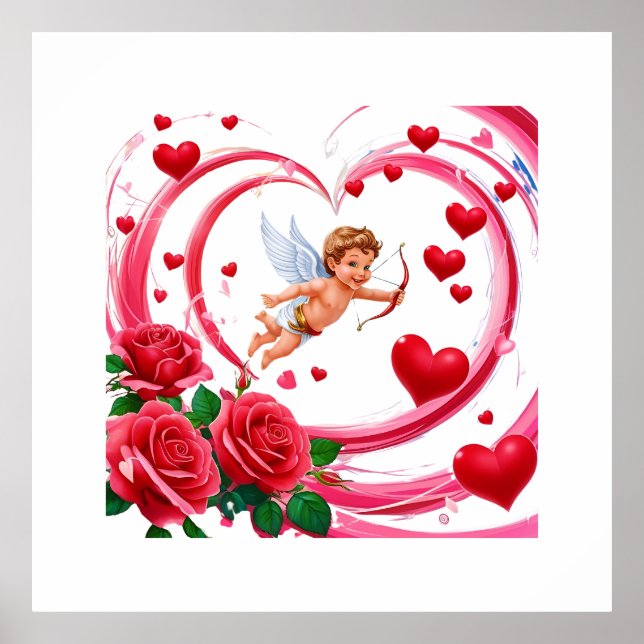 Affiche Love & Romance - Saint Valentin (Devant)