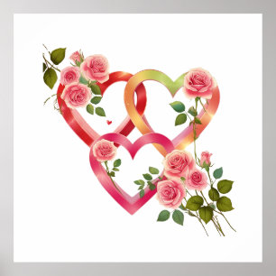 Affiche Love & Romance - Saint Valentin