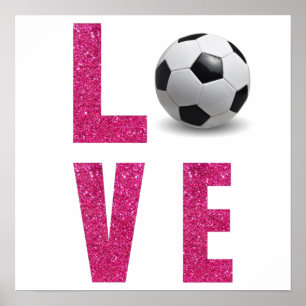 Affiche Love Soccer