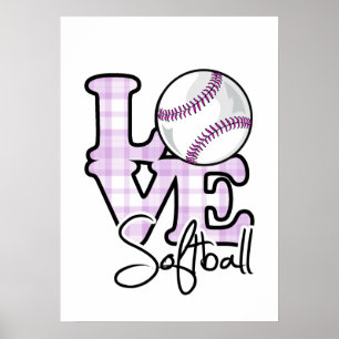 Affiche Love Softball