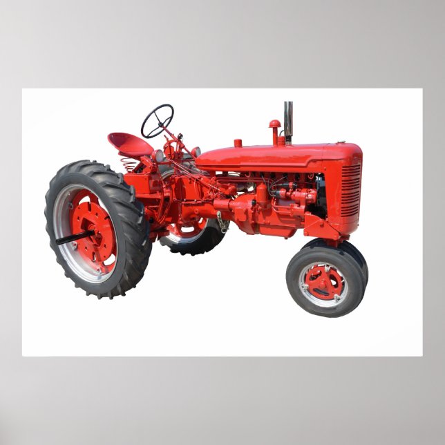 Affiche Love those old tractors (Devant)