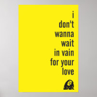 Love, wait in vain