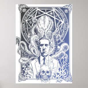 Affiche Lovecraft Cthulhu