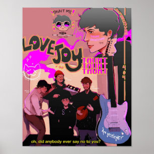 Affiche lovejoy groupe tshirt lovejoy groupe lovejoy group