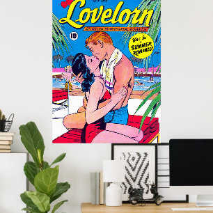 Affiche Lovelorn My Summer Romance Comics Vintages