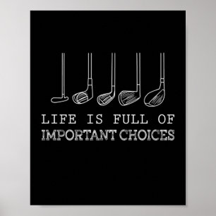 Affiche Lover  La Vie Est Pleine De Choix Importants