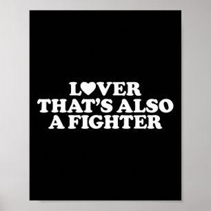 Affiche Lover That's also A Fighter - Heart Lovers Gym Mix