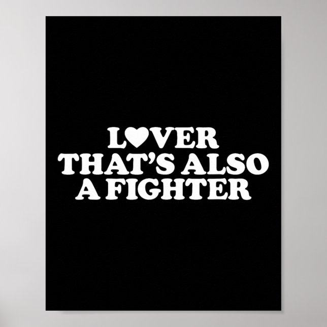 Affiche Lover That's also A Fighter - Heart Lovers Gym Mix (Devant)