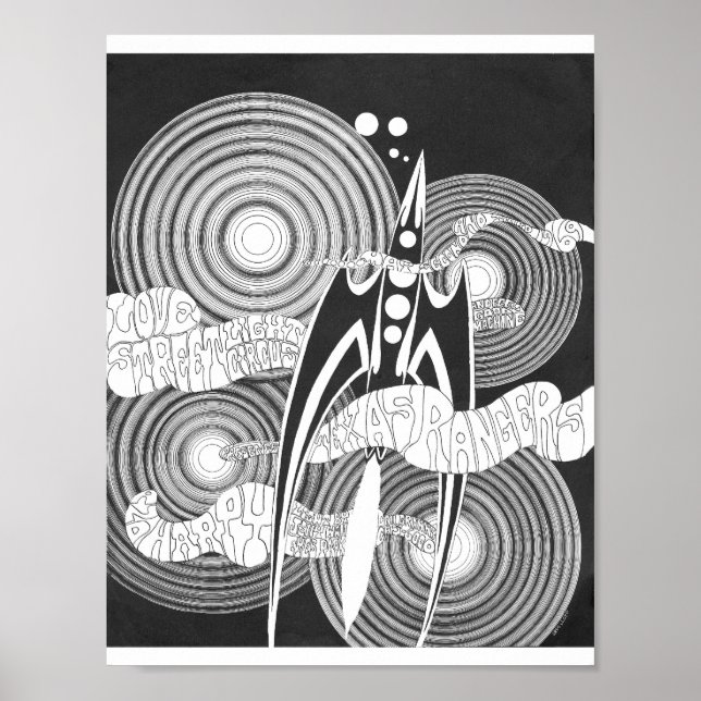 Affiche LoveStreetLightCircusflyer Mai2&3'69 (Devant)