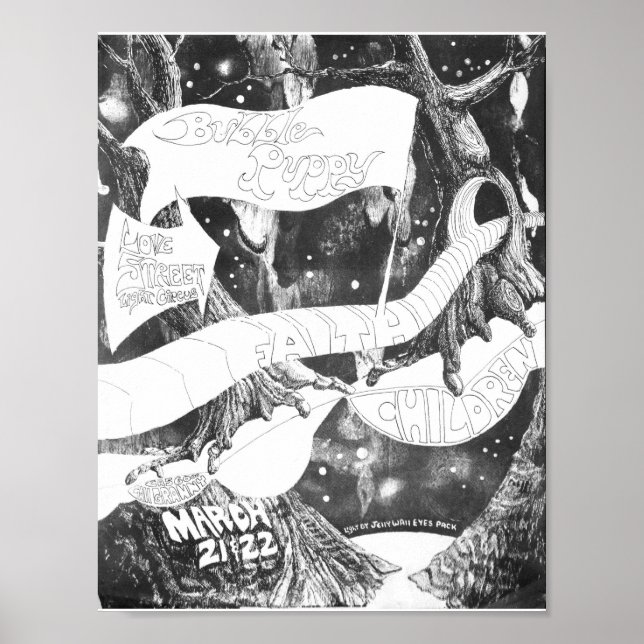 Affiche LoveStreetLightCircusflyer Mar21&22'69 (Devant)