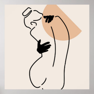 Affiche Loving Line Art