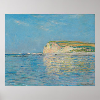 Affiche Low Tide à Pourville, près de Dieppe (1882) par Cl