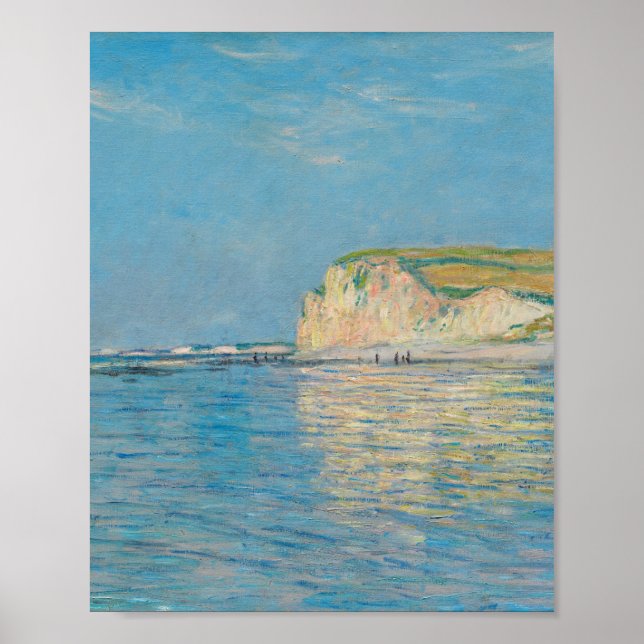 Affiche Low Tide à Pourville, près de Dieppe Claude Monet (Devant)