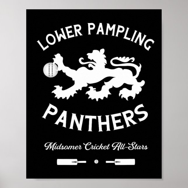 Affiche Lower Pampling Panthers Cricket (midsomer Murders) (Devant)