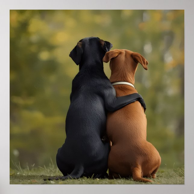 Affiche Loyal Friends Dog Photography (Devant)