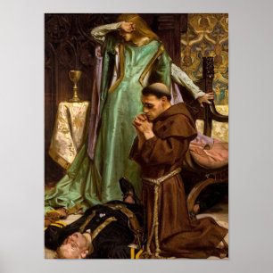 Affiche L'Secourt de Gismonda, 1906 par J. C. Leyendecker