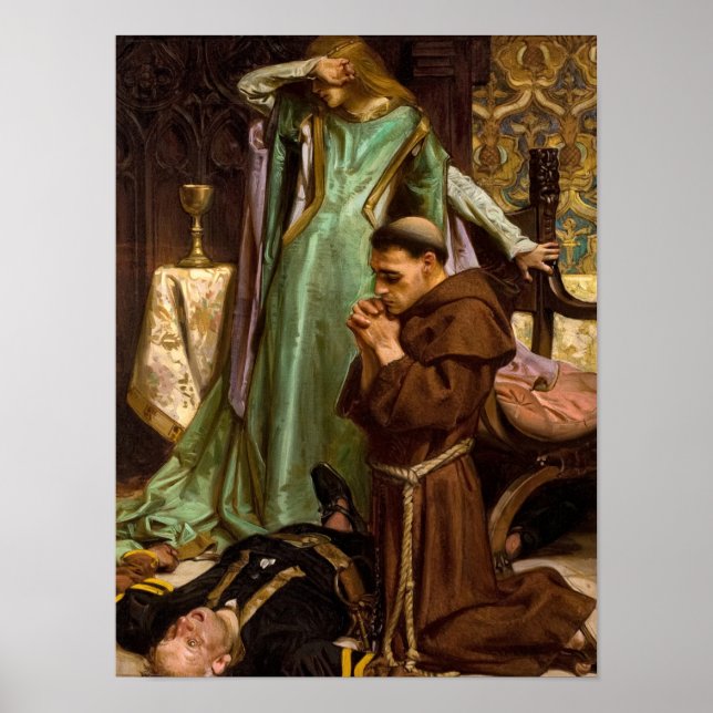 Affiche L'Secourt de Gismonda, 1906 par J. C. Leyendecker (Devant)