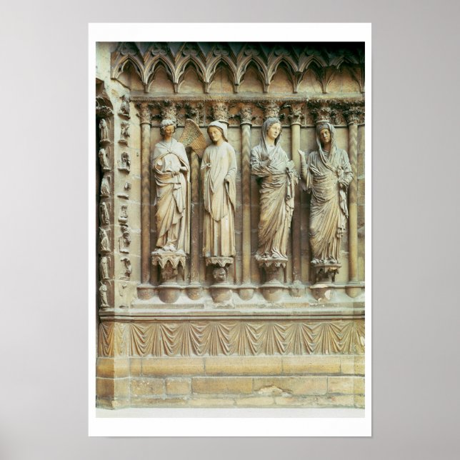 Affiche (LtoR) L'Annonciation et la Visitation, droit (Devant)