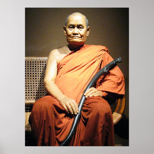 Affiche Luang Poo Cha Subhaddho ... moine bouddhiste (Devant)