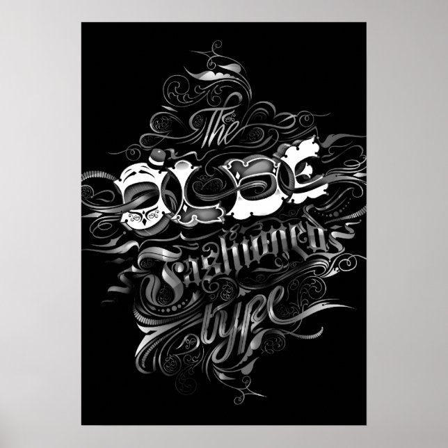 Affiche Luca Ionescu "Vieux Mode" (Devant)