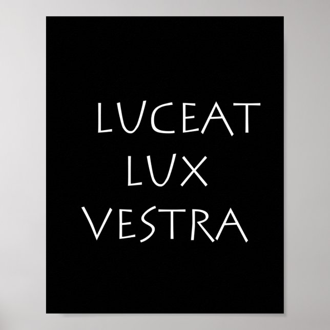 Affiche Luceat lux vestra (Devant)