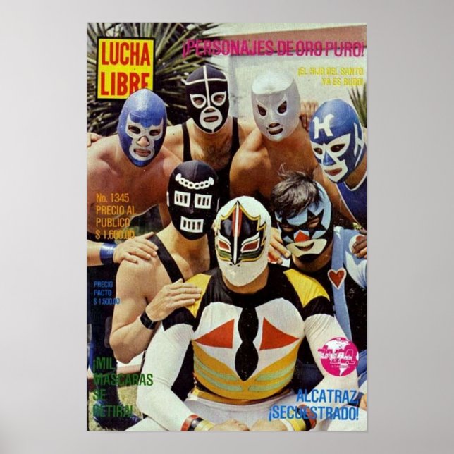 Affiche Lucha Libra Group Shot (Devant)