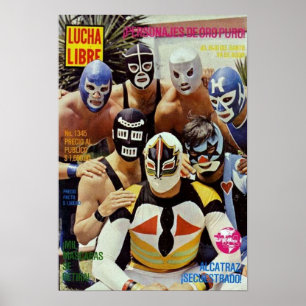 Affiche Lucha Libra Group Shot