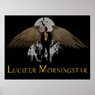 Affiche Lucifer ailé