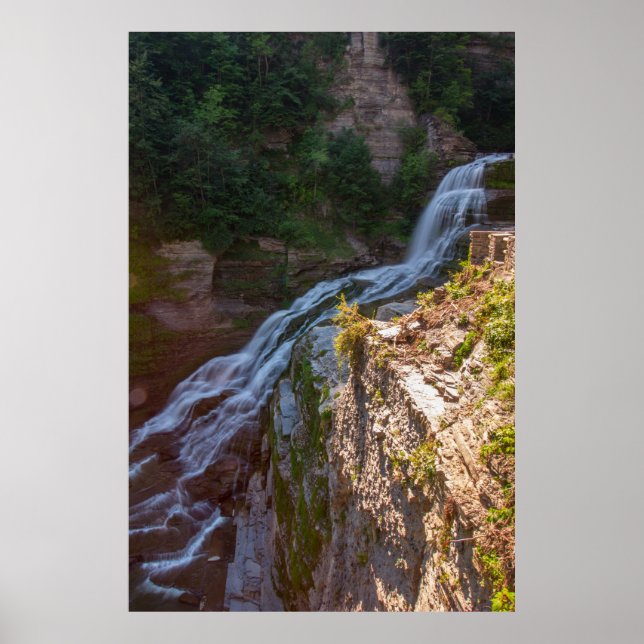 Affiche Lucifer Falls, Robert H Treman State Park, NY (Devant)