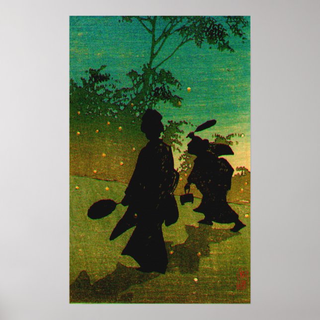 Affiche lucioles Takahashi Hiroaki 1030 (Devant)