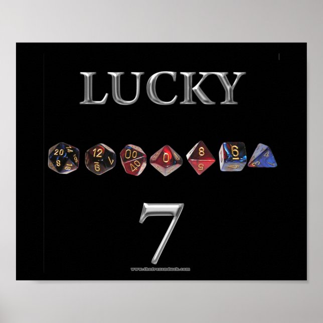 Affiche Lucky 7 (Devant)