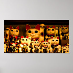 Affiche Lucky Becking Kitty