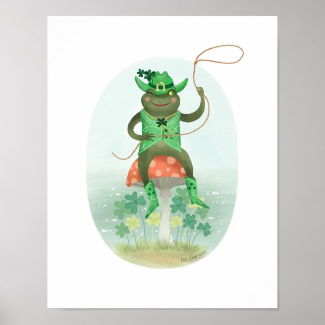 Affiche Lucky Cowboy Bullfrog (Devant)