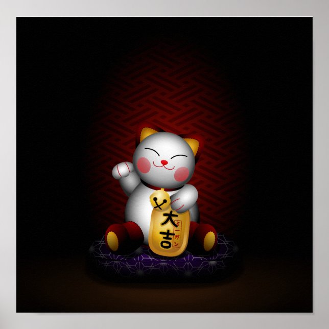 Affiche Lucky Maneki Neko (Devant)