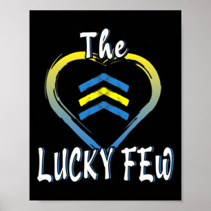 Affiche Lucky Rew 21 World Down Syndrome Sensibilisation D