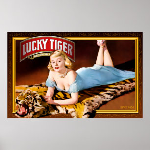 Affiche Lucky Tiger