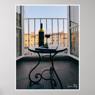 Affiche Lucques, Italie