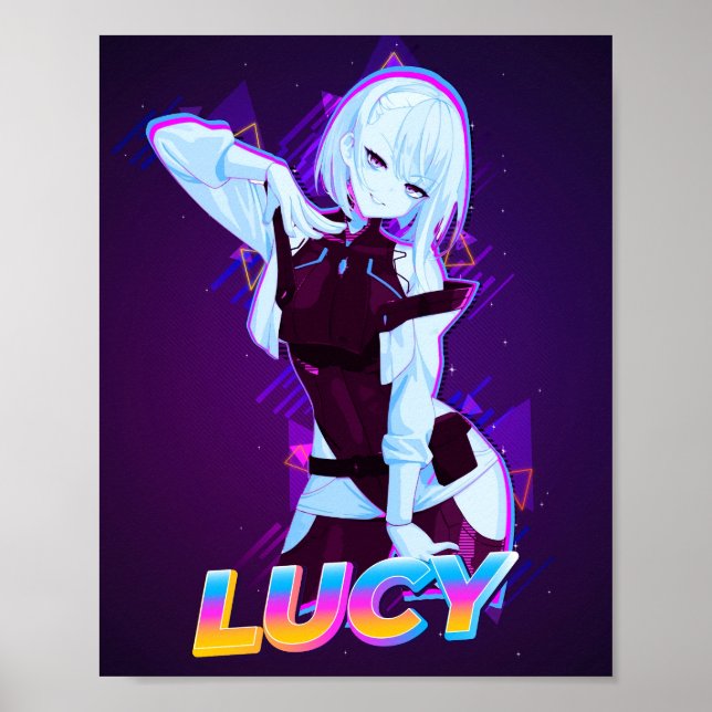 Affiche Lucy Cyberpunk Edgerunners (Devant)