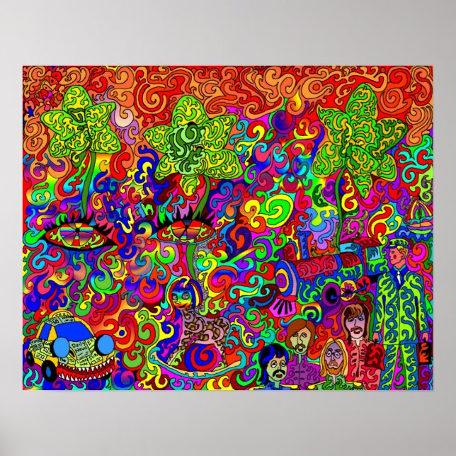 Affiche Lucy Dans Le Ciel (Devant)