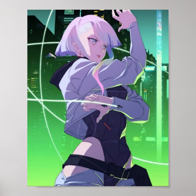 Affiche Lucy Edgerunners (Devant)