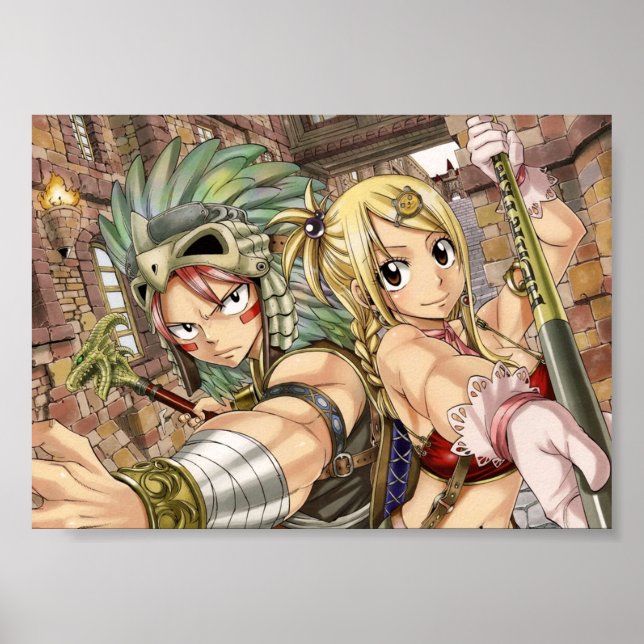Affiche Lucy Fairy tail (Devant)