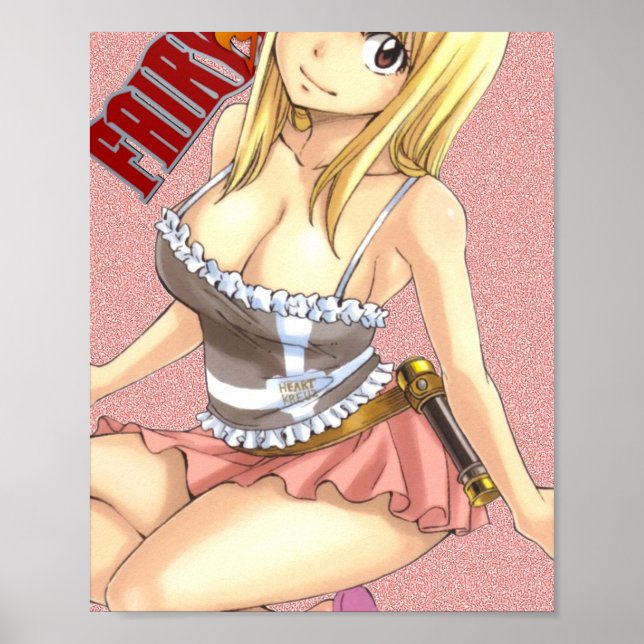 Affiche lucy heartfilia (Devant)