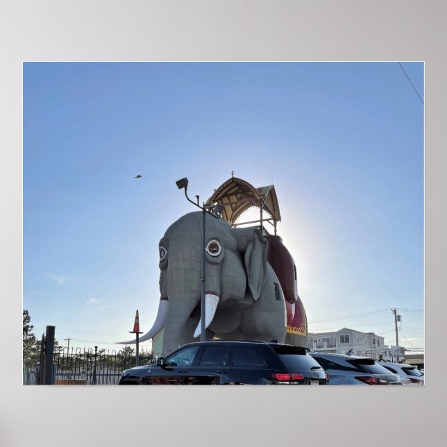 Affiche Lucy l'affiche de l'éléphant (Devant)