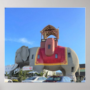 Affiche Lucy l'affiche de l'éléphant